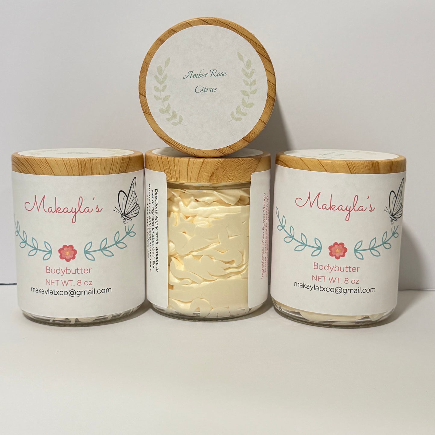 Body Butter (Amber Rose Citrus)